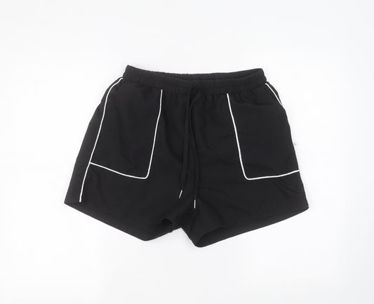 Preworn Mens Black   Sweat Shorts Size L