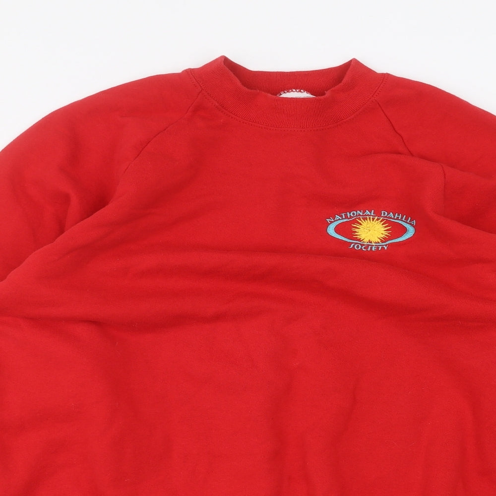 Screen Stars Womens Red   Pullover Jumper Size XL