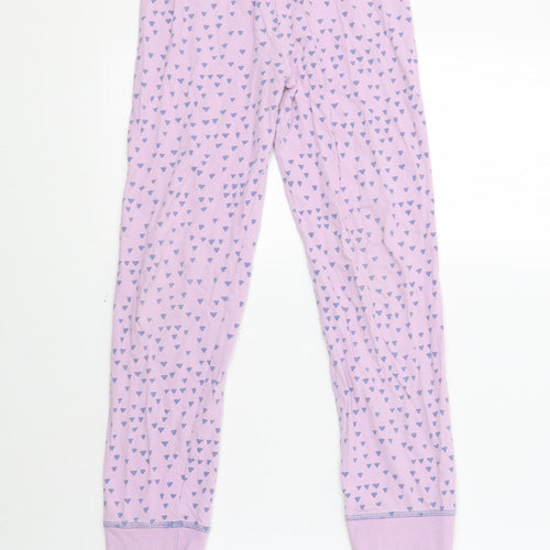 TU Girls Purple Geometric   Pyjama Pants Size 9-10 Years