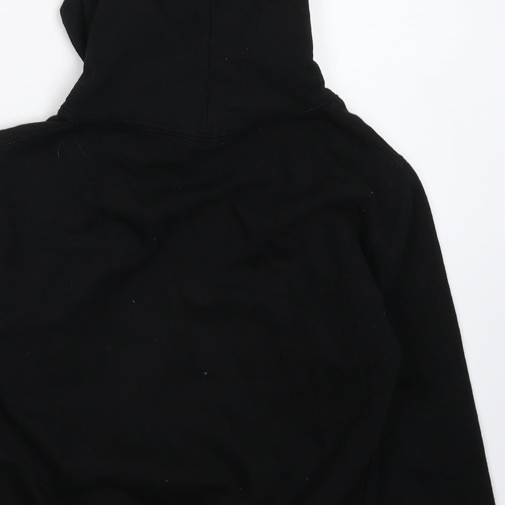 All We Do is Boys Black   Pullover Hoodie Size 7-8 Years