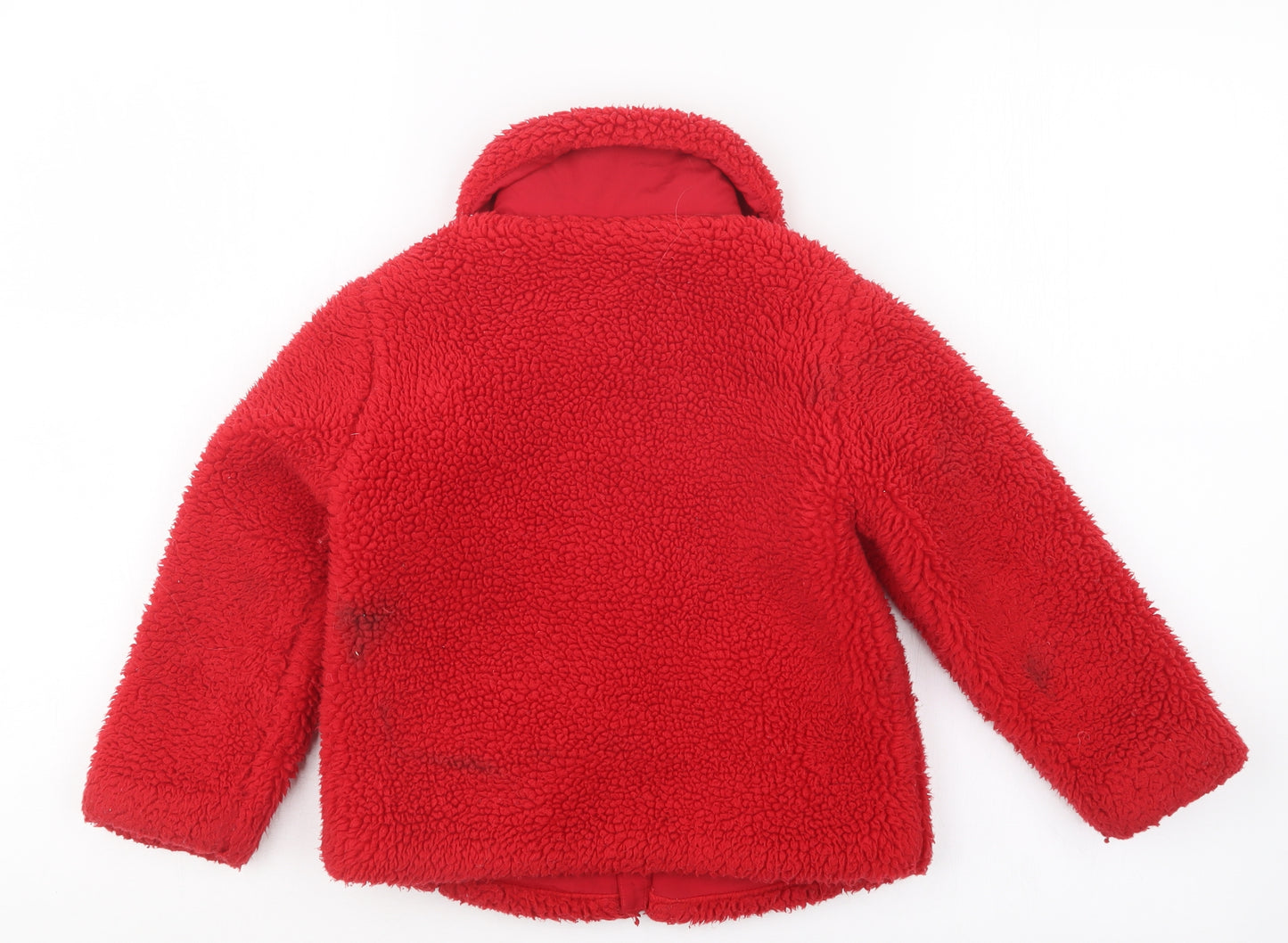 George Girls Red   Jacket  Size 4-5 Years