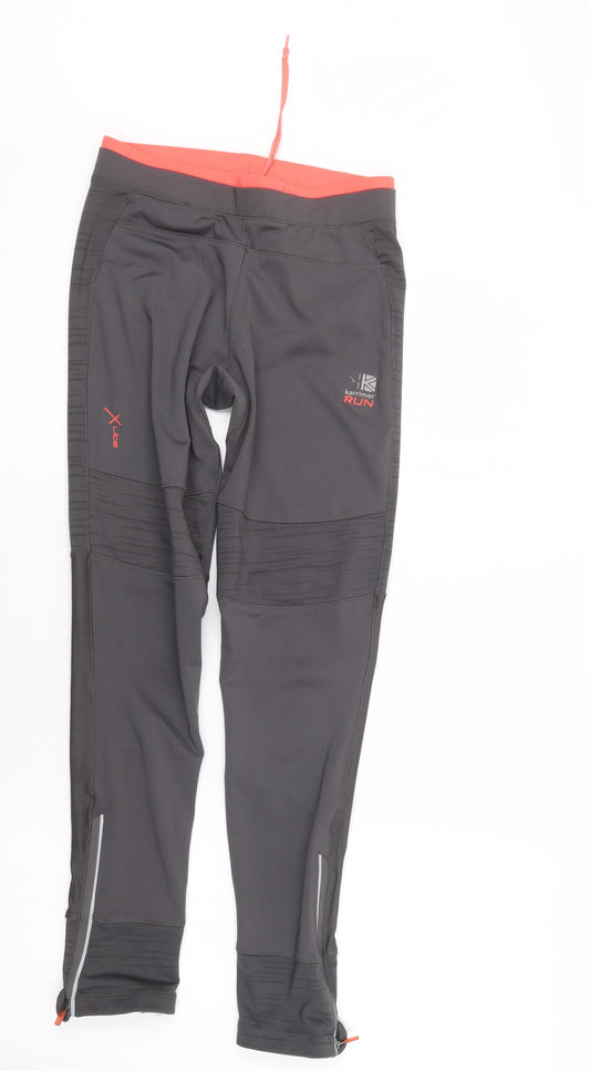 Karrimor Womens Grey   Capri Leggings Size 8 L26 in