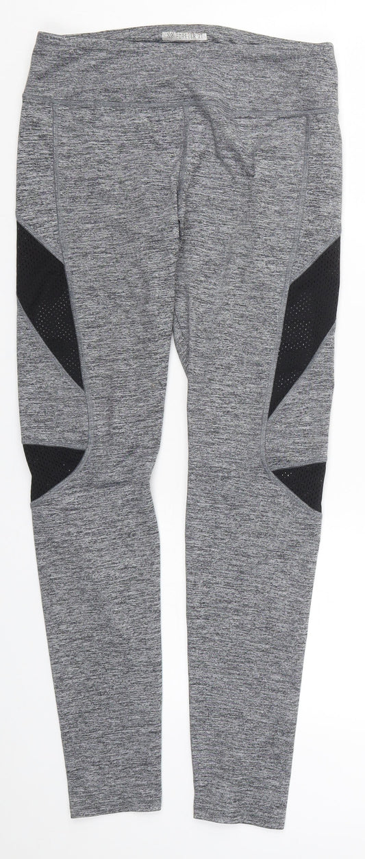 FOREVER 21 Womens Grey   Track Pants Leggings Size M L28 in