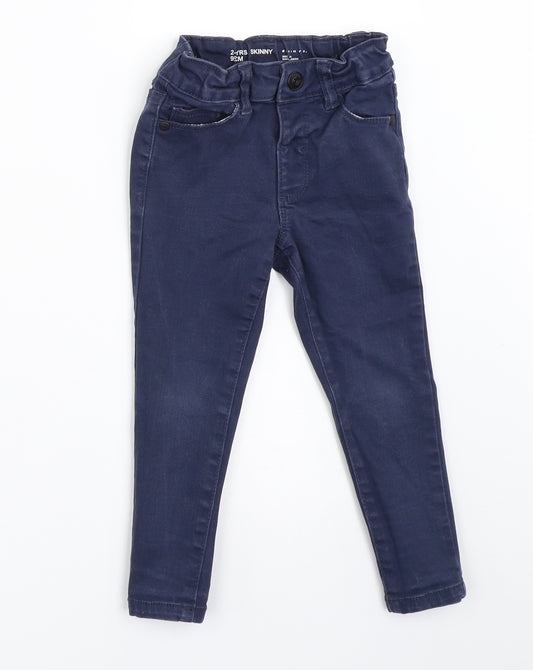 Primark Boys Blue   Skinny Jeans Size 2 Years