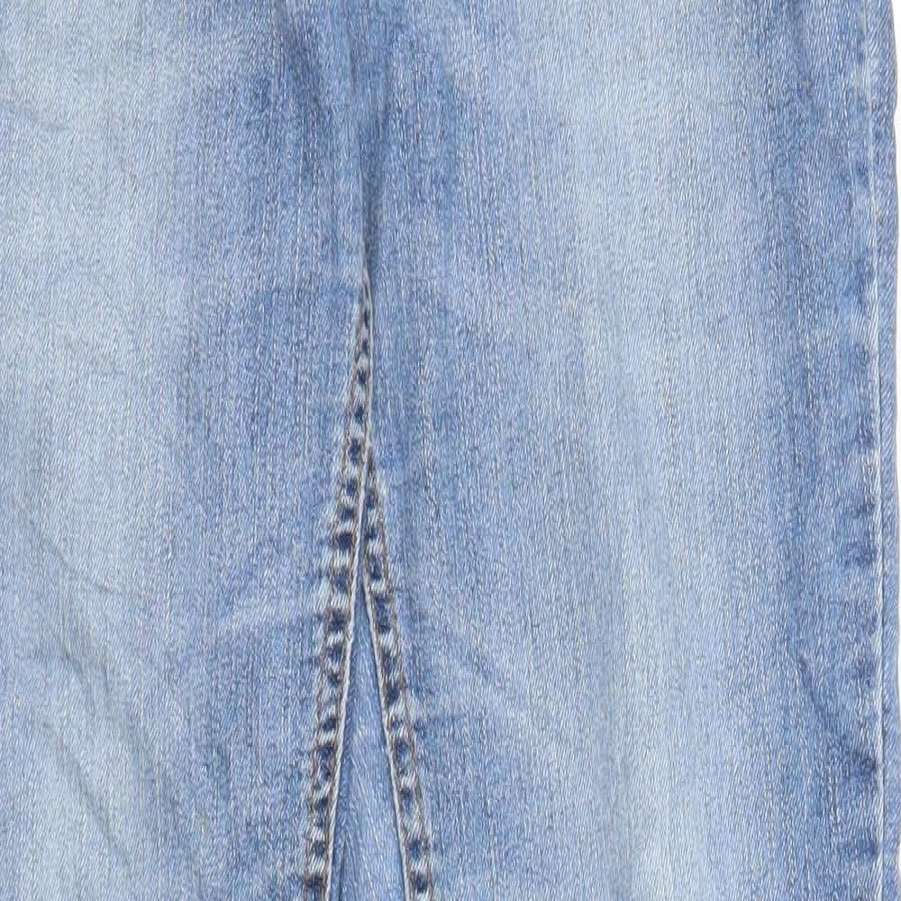 John Baner Womens Blue  Denim Skinny Jeans Size 10 L30 in