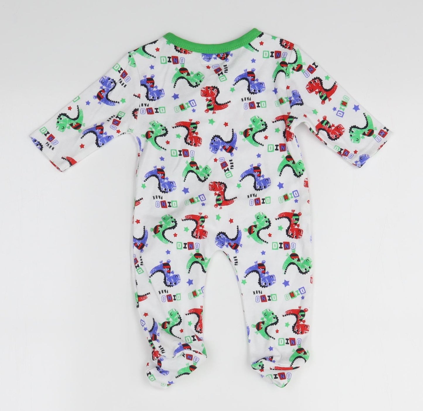 Pitter Patter Baby Multicoloured   Babygrow One-Piece Size 0-3 Months