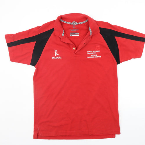 Kukri Mens Red    Polo Size S