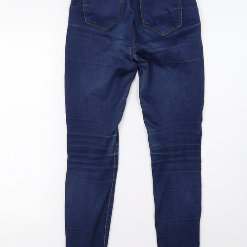 WAX JEAN Womens Blue   Skinny Jeans Size 8 L30 in