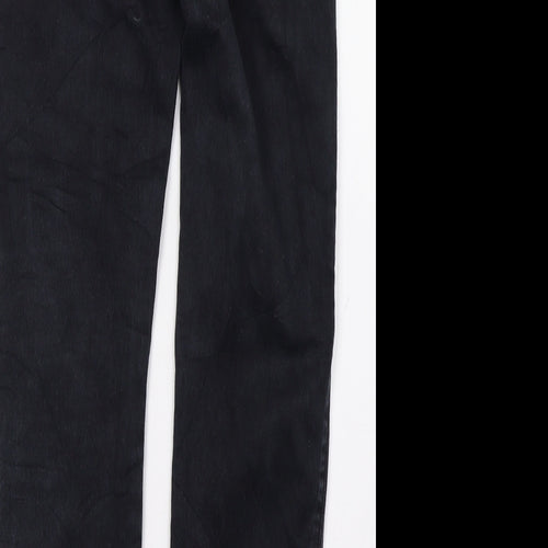 ELLE Womens Black   Straight Jeans Size 12 L32 in