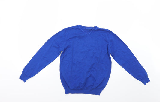George Boys Blue   Pullover Jumper Size 9 Years