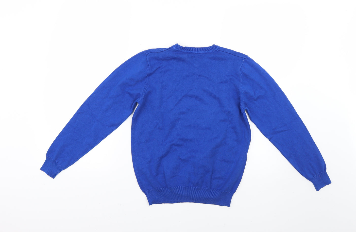 George Boys Blue   Pullover Jumper Size 9 Years