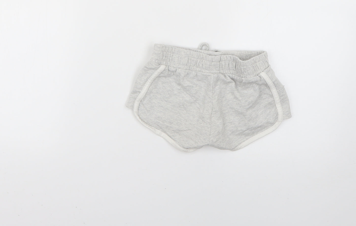 F&F Girls Grey   Cut-Off Shorts Size 4-5 Years