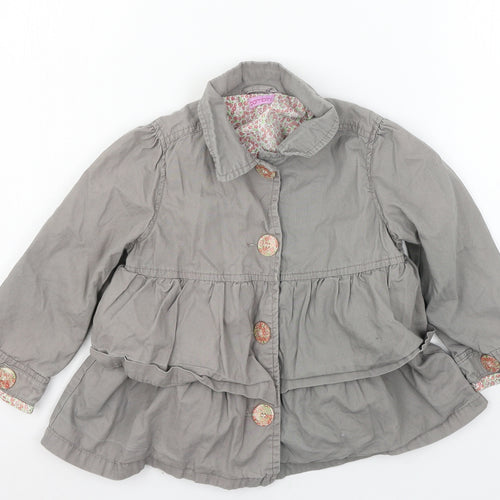 Bambini Girls Grey   Jacket  Size 2-3 Years