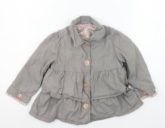 Bambini Girls Grey   Jacket  Size 2-3 Years