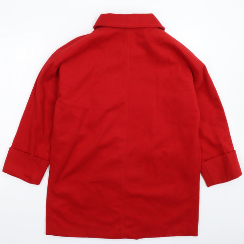 Nicole Womens Red   Jacket Coat Size XL
