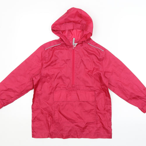 Preworn Girls Pink   Rain Coat Coat Size S