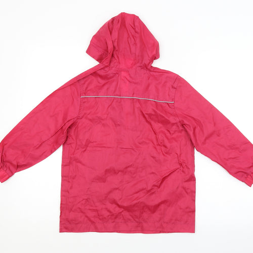 Preworn Girls Pink   Rain Coat Coat Size S