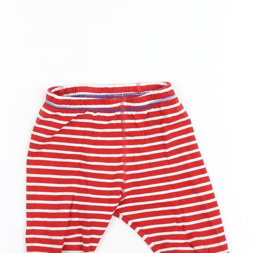 TU Boys Red Striped   Pyjama Pants Size 2-3 Years