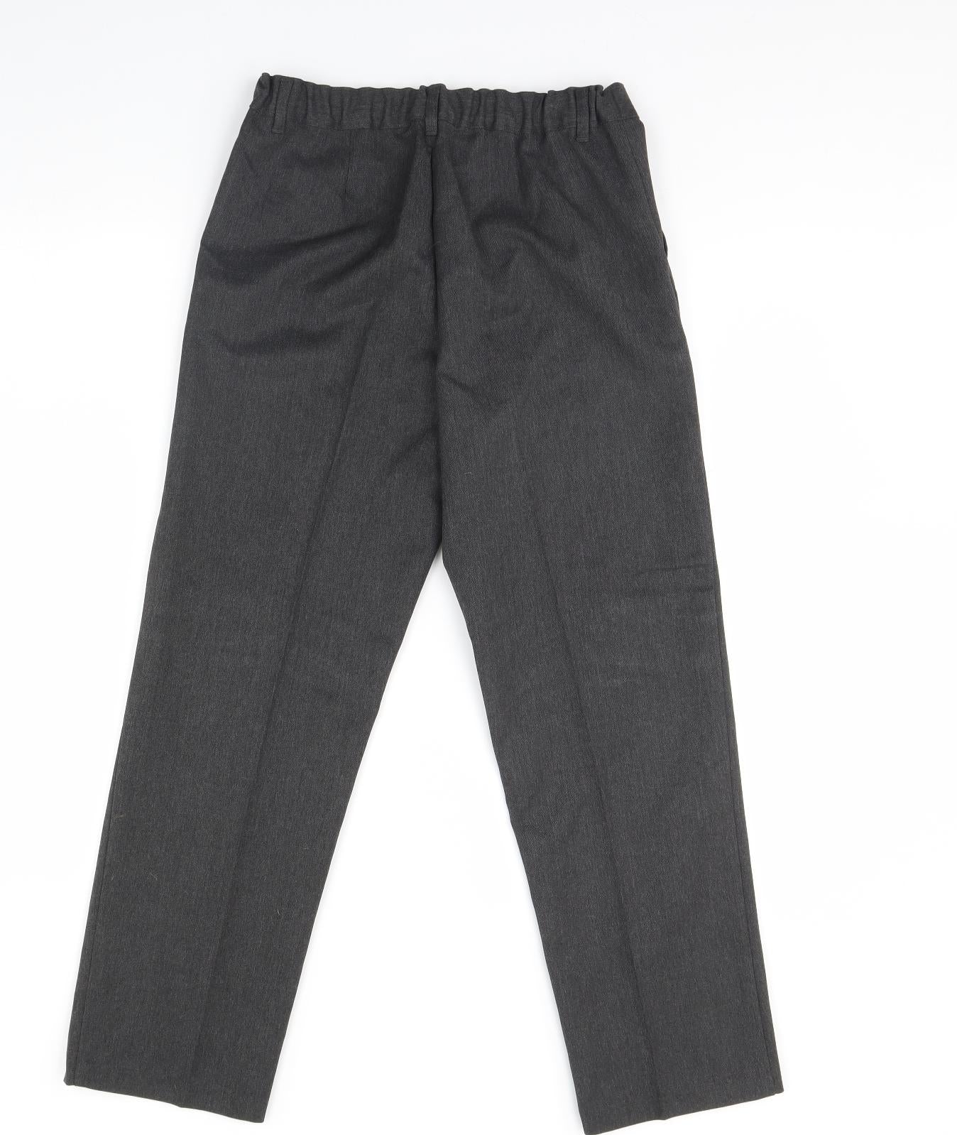 F&F Boys Grey   Dress Pants Trousers Size 11 Years - school