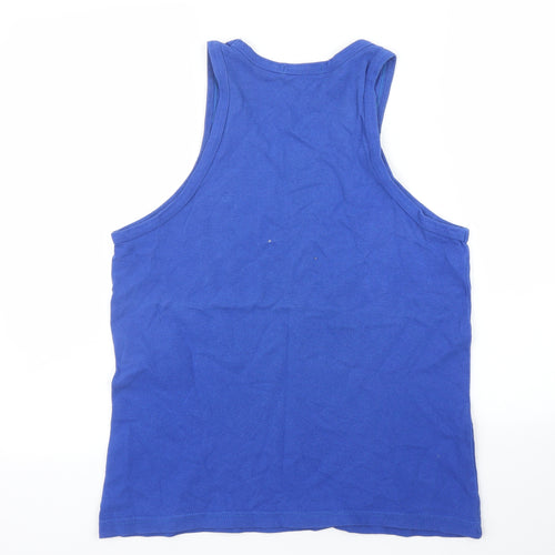 Collection Mens Blue   Basic Tank Size XL