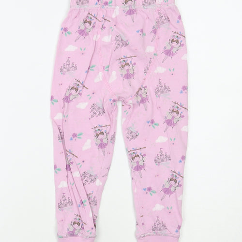 TU Girls Purple Floral   Pyjama Pants Size 3-4 Years