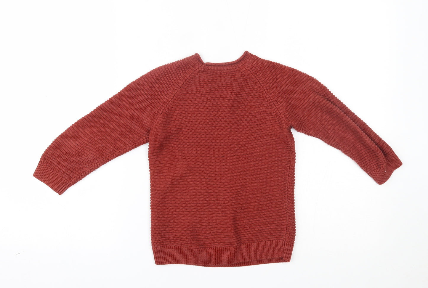 Matalan Boys Brown   Pullover Jumper Size 3-4 Years