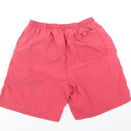 JUST FOR YOU Mens Pink   Athletic Shorts Size M
