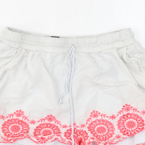 Primark Girls Grey   Sweat Shorts Size 6 Years -