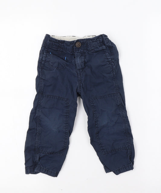 Gap Boys Blue   Cargo Trousers Size 2 Years