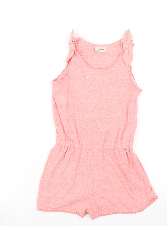 NEXT Girls Pink   Playsuit One-Piece Size 8 Years