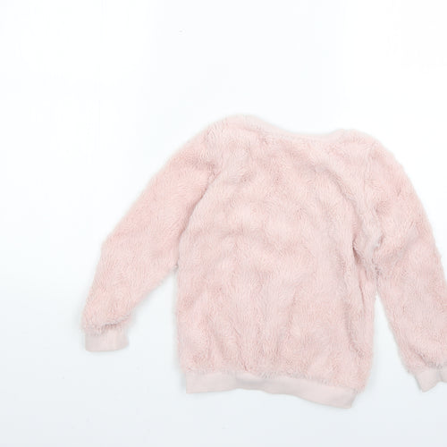 Juicy Couture Girls Pink   Pullover Jumper Size 5 Years