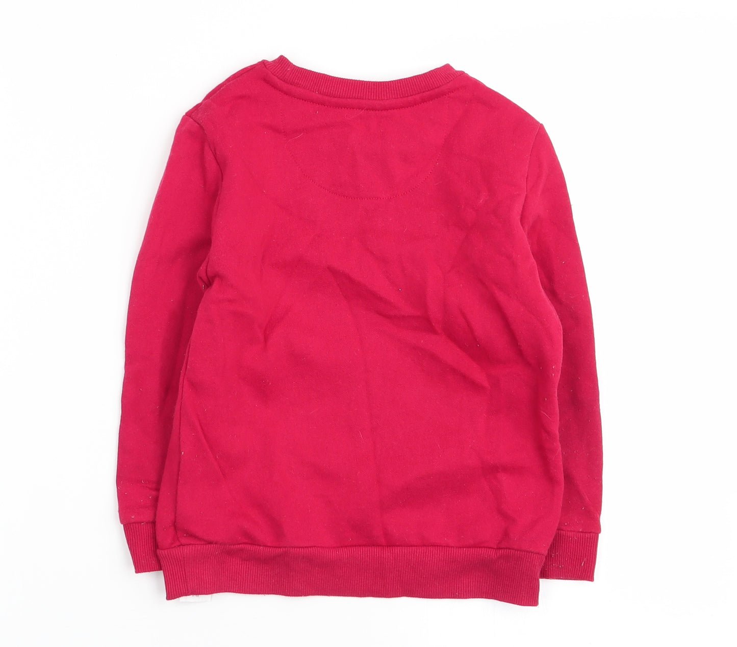 Primark Boys Red   Pullover Jumper Size 3-4 Years