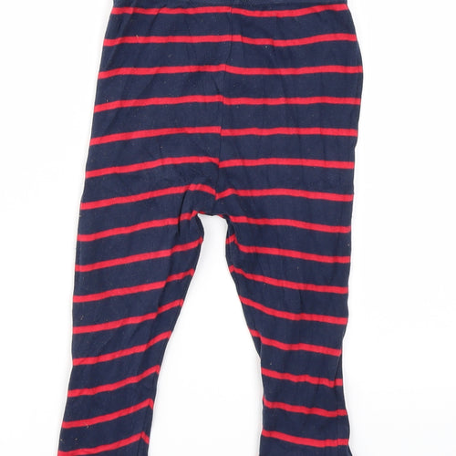 Primark Boys Multicoloured Striped  Jogger Trousers Size 2 Years
