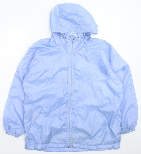 Rainy Days Mens Blue   Rain Coat Coat Size M
