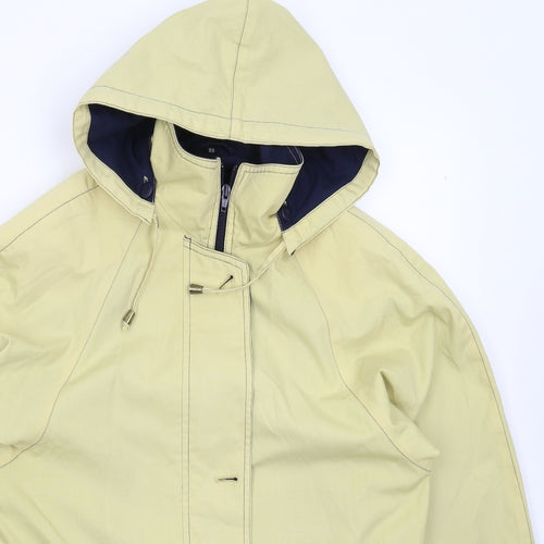 Klass Mens Yellow   Jacket Coat Size XS