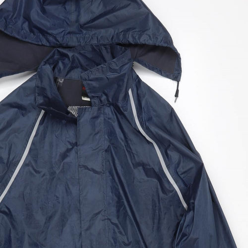Pro Climate Mens Blue   Rain Coat Coat Size L