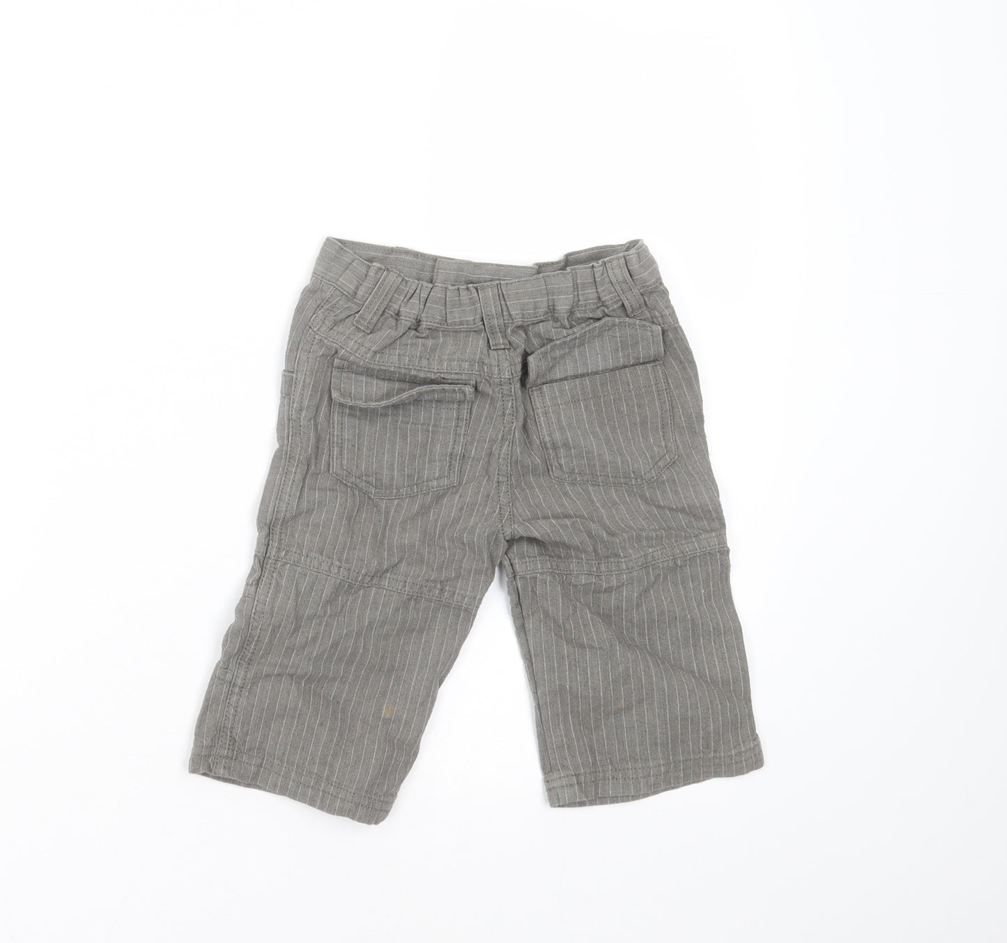Matalan Boys Grey Striped   Trousers Size 2-3 Years