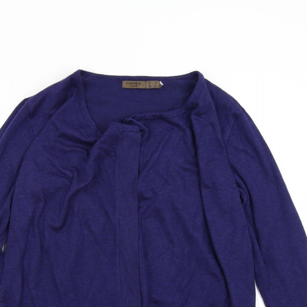 Cortefiel Womens Blue  Knit Pullover Jumper Size S