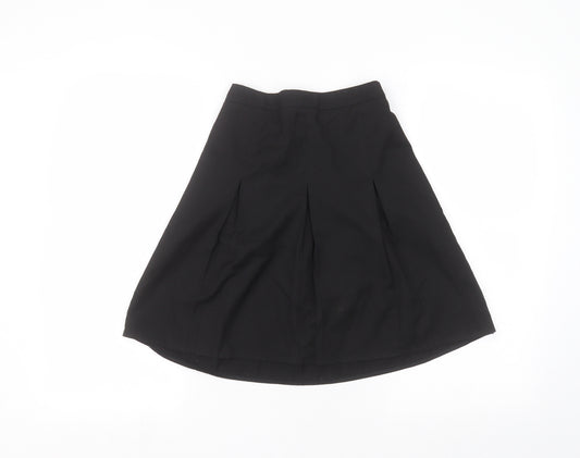 George Girls Black   A-Line Skirt Size 9-10 Years