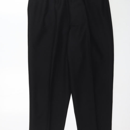 Alfred Dunner Womens Black   Trousers  Size 18 L27 in