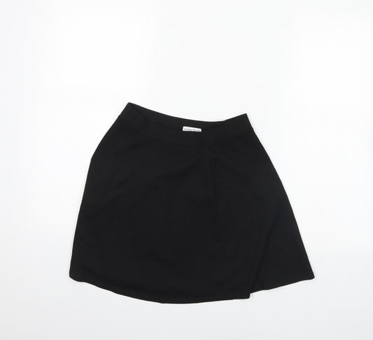 George Girls Black   Flare Skirt Size 11 Years