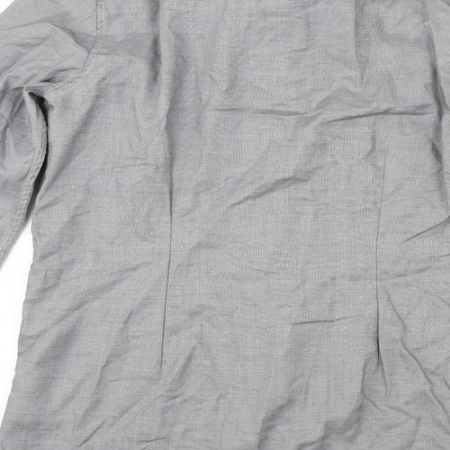 NEXT  Mens Grey    Dress Shirt Size 15.5