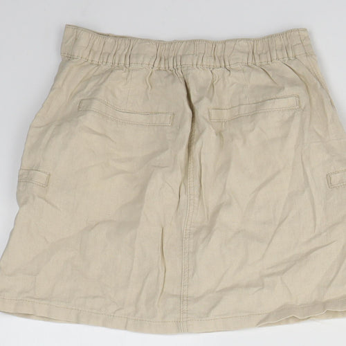George Girls Beige   A-Line Skirt Size 10-11 Years