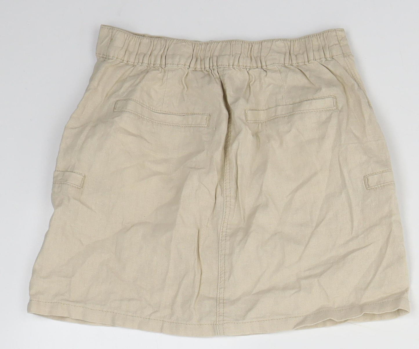 George Girls Beige   A-Line Skirt Size 10-11 Years