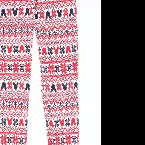 George Girls Multicoloured Fair Isle   Pyjama Pants Size 9-10 Years  - MINNIE MOUSE