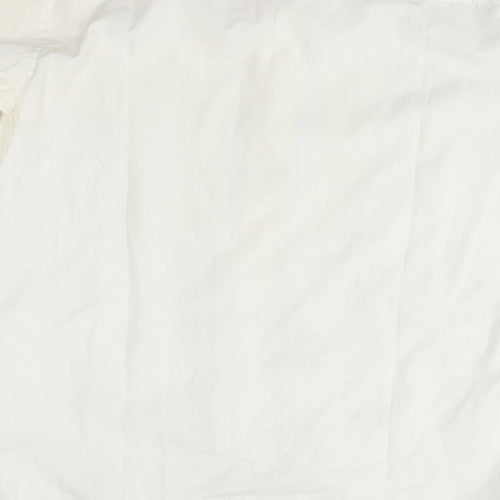 NEXT Mens Ivory    Dress Shirt Size 14.5