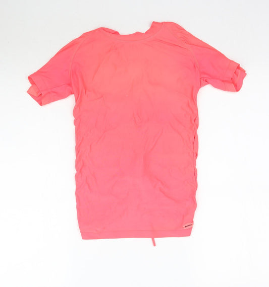 Firefly Womens Pink   Basic T-Shirt Size 8  - Bright Coral Colour