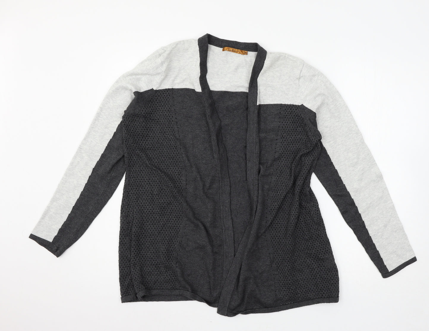 Belldini Womens Grey  Knit Cardigan Jumper Size XL