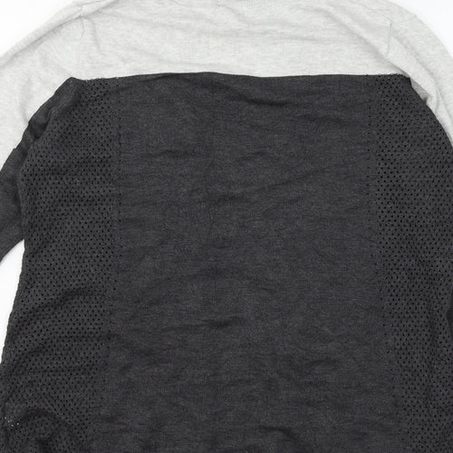 Belldini Womens Grey  Knit Cardigan Jumper Size XL