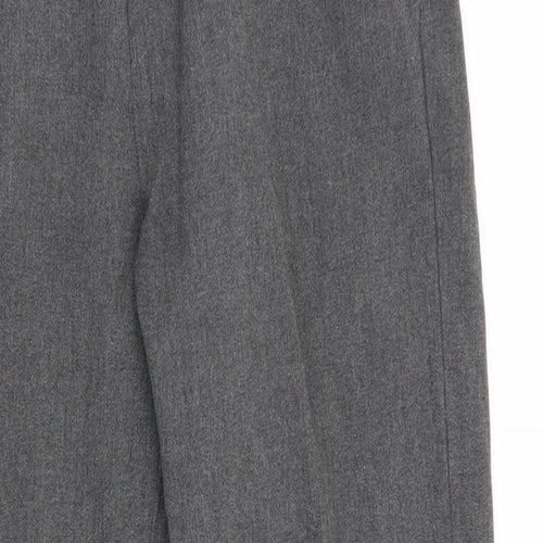 M&S Boys Grey   Chino Trousers Size 9 Years - school trousers